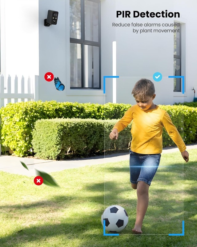 Waterproof Wireless Surveillance Camera with Motion Sensor & Night Vision gallery