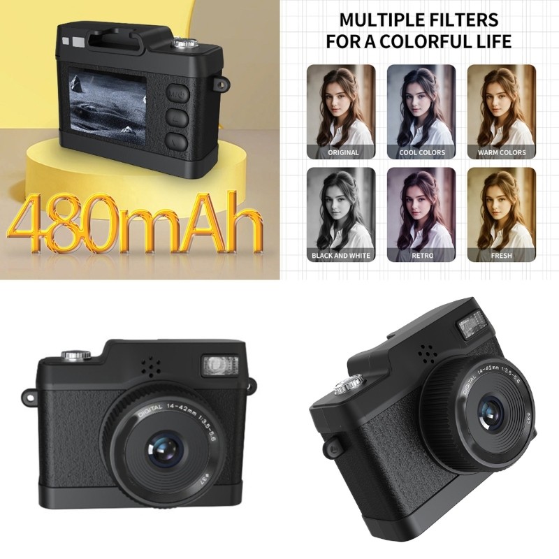Versatility Mini Camera For Students And Traveles Seekings Retro Aesthetics gallery