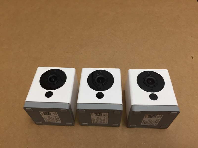Lot of 3 Wyze Cam v2 Model: WYZEC2 – Cameras only