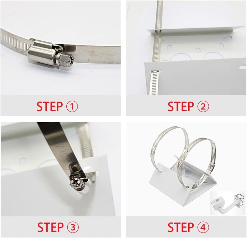 Wall mounting bracket for security camera gallery