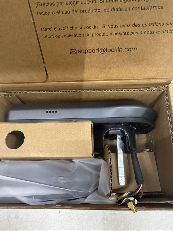 LOCKIN Veno Plus Palm Vein Recognition Video Smart Lock - Open Box gallery