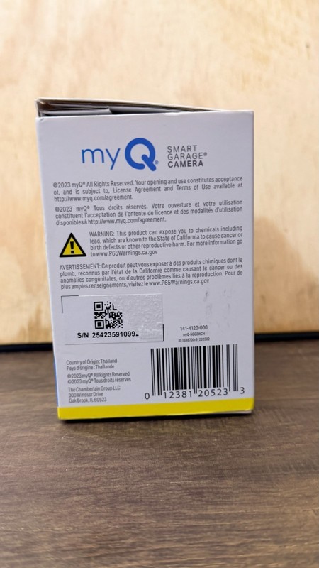 NEW myQ Smart Garage Camera Indoor Wi-Fi Security Cam for Garage Monitoring gallery