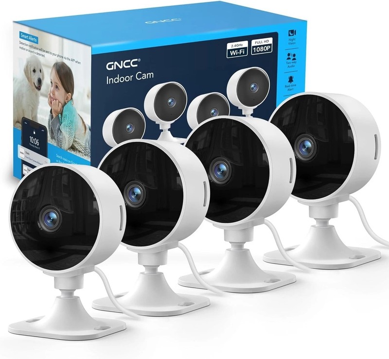 2.4GHz Indoor Security Camera, 1080P Home Camera for Pet Monitoring, Motion D... gallery