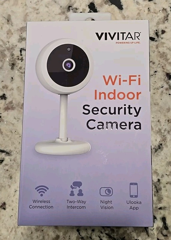 Vivitar Wi-Fi Indoor Security Camera New in Box