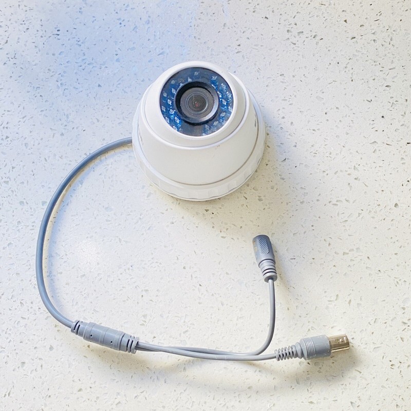 🔥LTS Dome White 4MP IP High Definition Color Night Vision Camera gallery