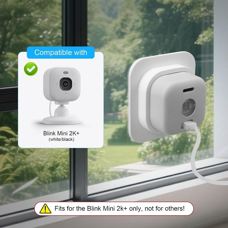 2 Pack Window Mount Compatible with Blink Mini 2K+ Indoor Cam Only, Secured Came gallery
