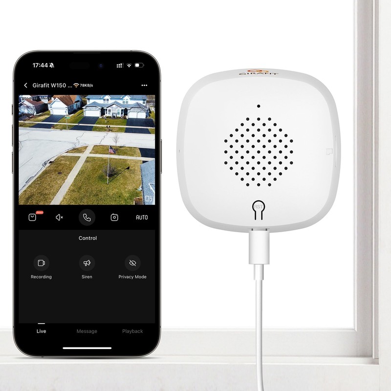 2K Window Camera, Dual-Band WiFi, Color Night Vision, Motion Detection, 24/7 …