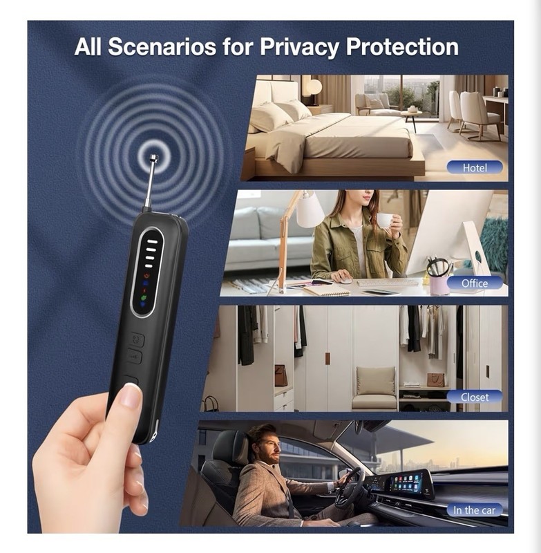 Hidden Camera Detectors, High Accuracy Camera Detector with Strong Anti-interfer gallery