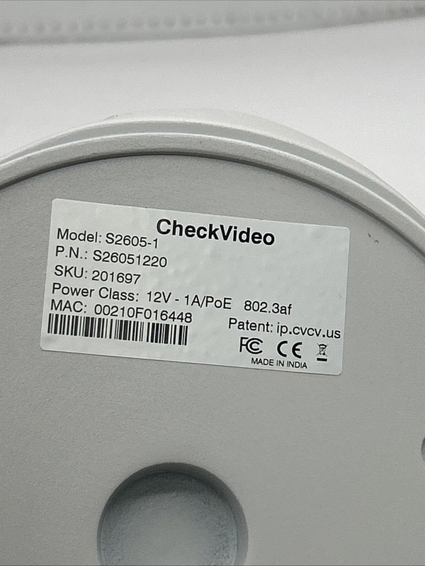 Check Video S2605-1 5MP AI Dome Security Camera w/Built-in DVR - Brand New gallery