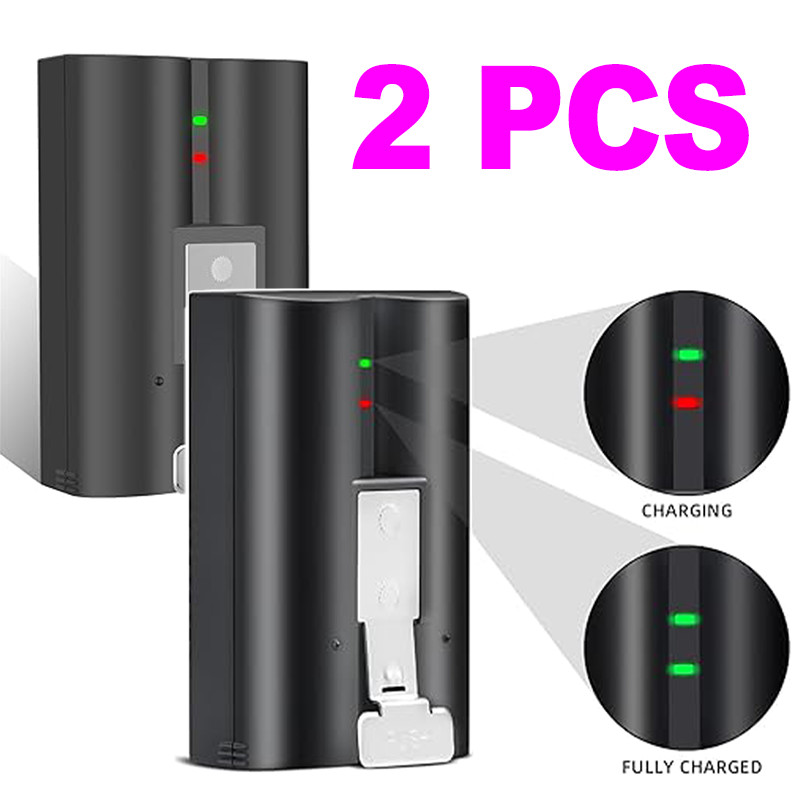 2-Pack Rechargeable Batteries for Ring Video Doorbell 2 3 3+4 Spotlight Cameras