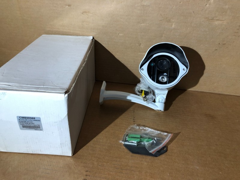 ATR IR Color CCD WEATHERPROOF WHITE BULLET CAMERA CMBW068 NTSC Vp-p gallery