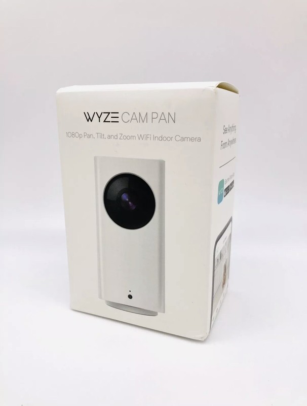 Wyze Cam Pan 1080p Pan/Tilt/Zoom Wi-Fi Indoor Smart Home Camera with White 💥