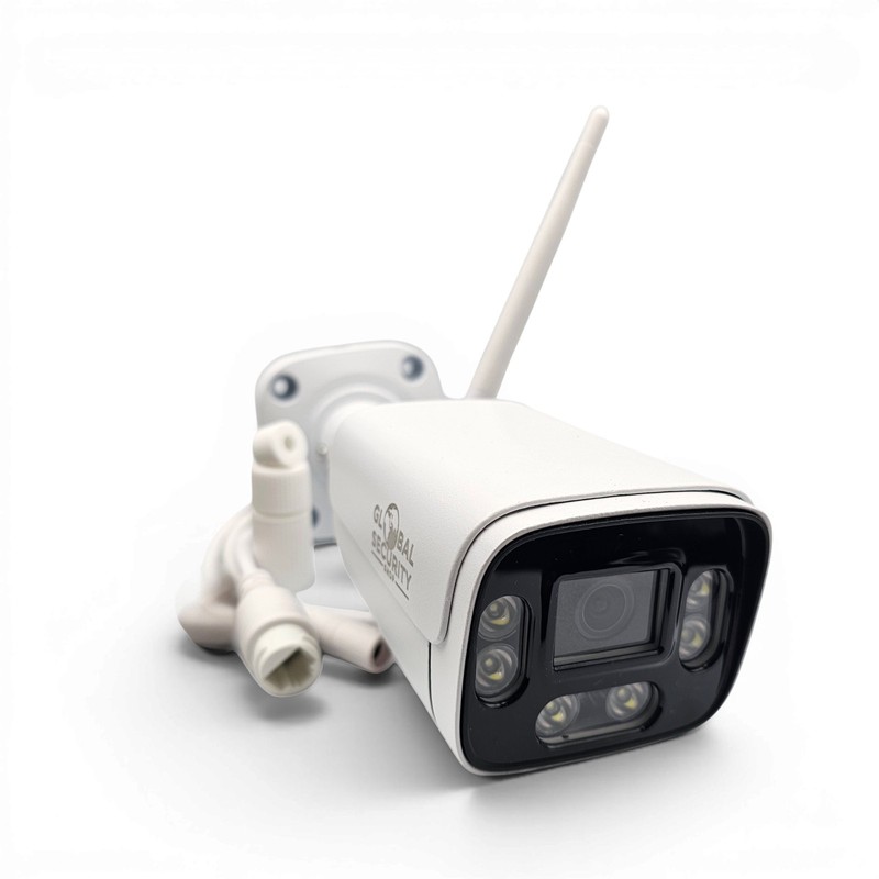GSS Ultra 8MP 4K Bullet WiFi Camera – Metal Body, Humanoid AI & Smart