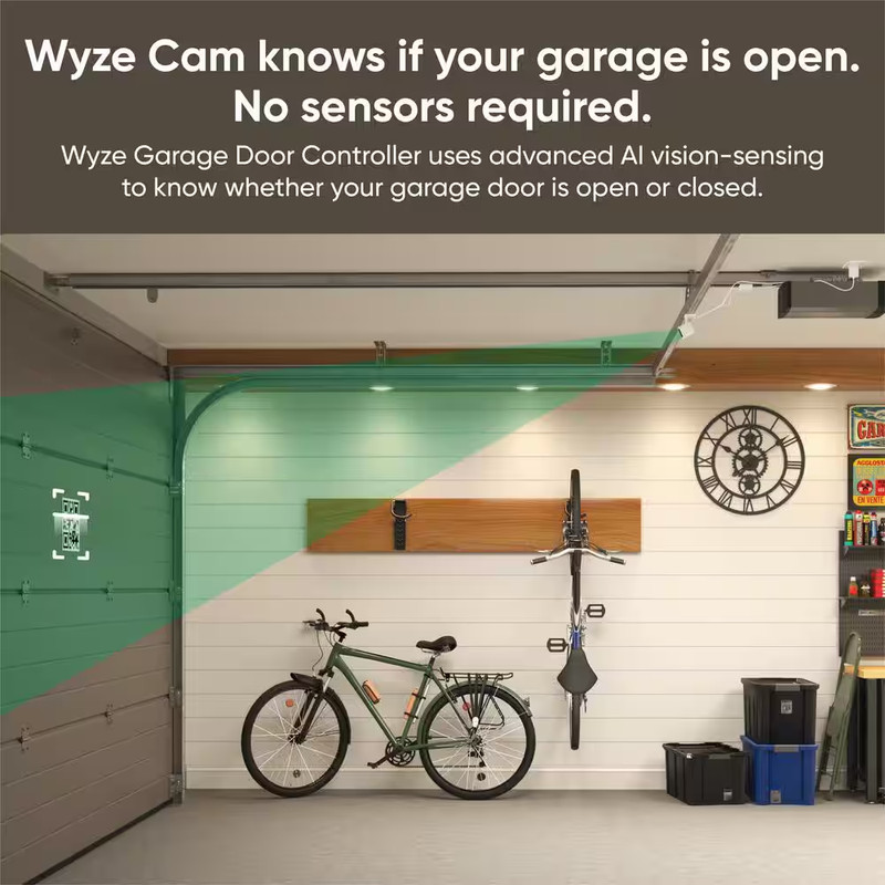 Wired Garage Door Controller Home Security Camera (Starter Bundle) gallery