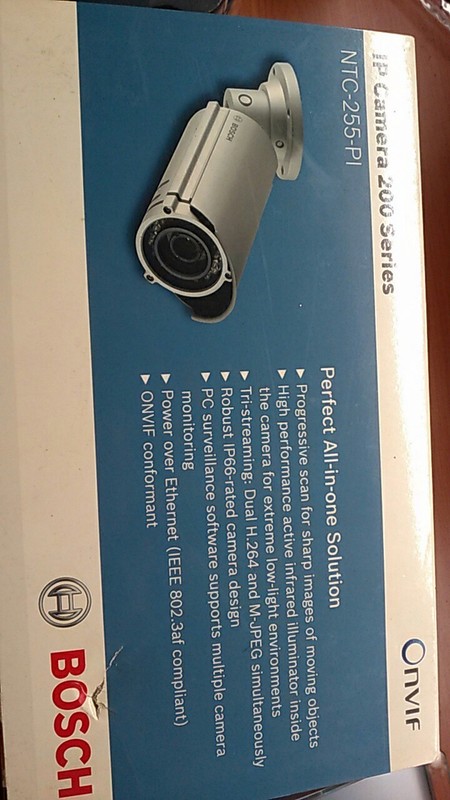 Bosch NTC-255-PI IP Outdoor IR Bullet Camera, 3.7-10mm Lens, PoE gallery