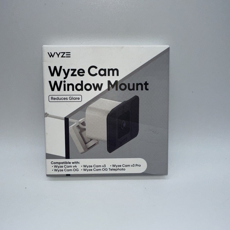 Wyze Window Mount for Wyze Cam OG, v3, v3 Pro, v4, NEW