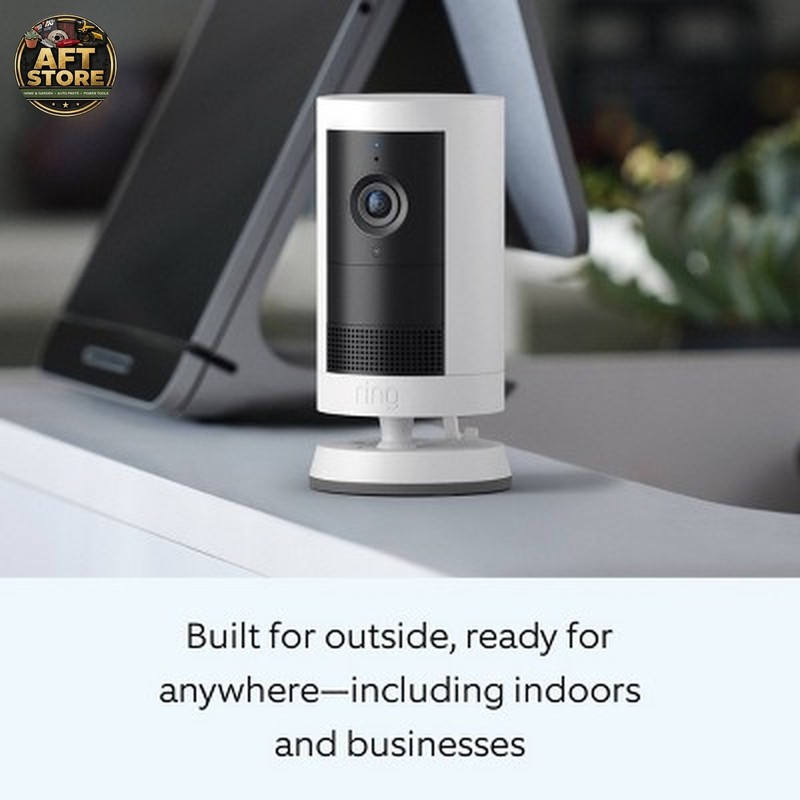 Ring Outdoor Cam Plus 2K Video - White gallery
