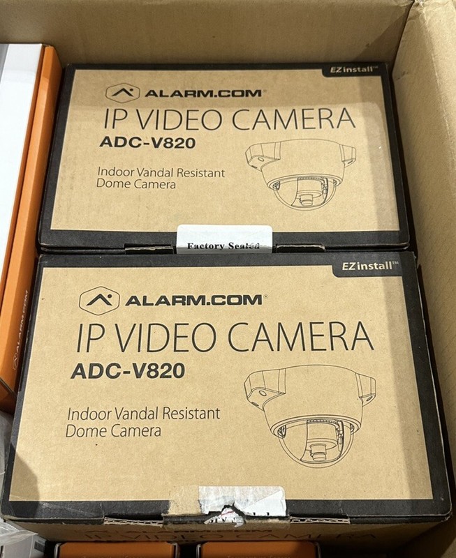 Alarm.com ADC-V820 IP Video Camera Indoor Vandal Resistant Dome Cam