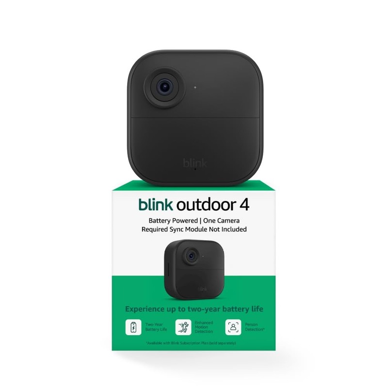 Home Security Add on Camera – Blink Outdoor 4 Wireless 2 Year Battery