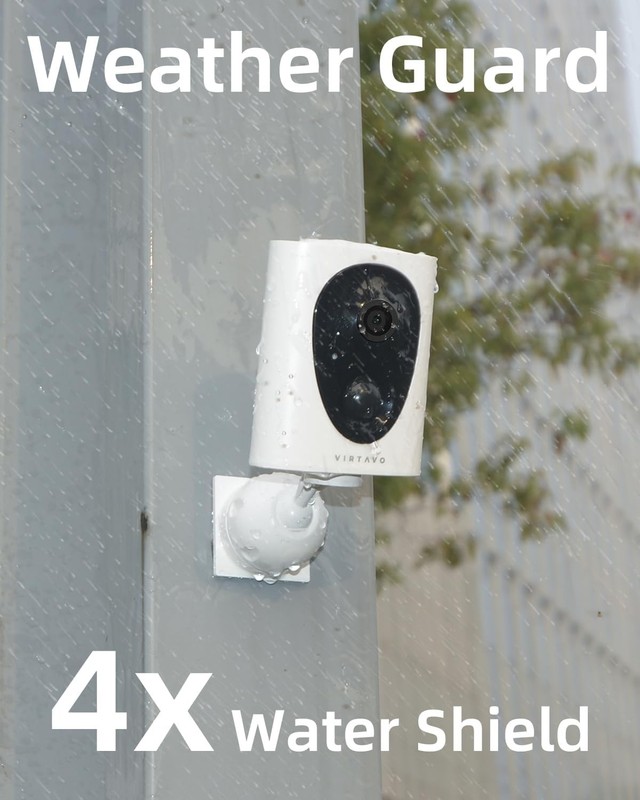 VistaFlask Outdoor Security Camera: 2-Way Audio, Motion Detection & Night Vision gallery