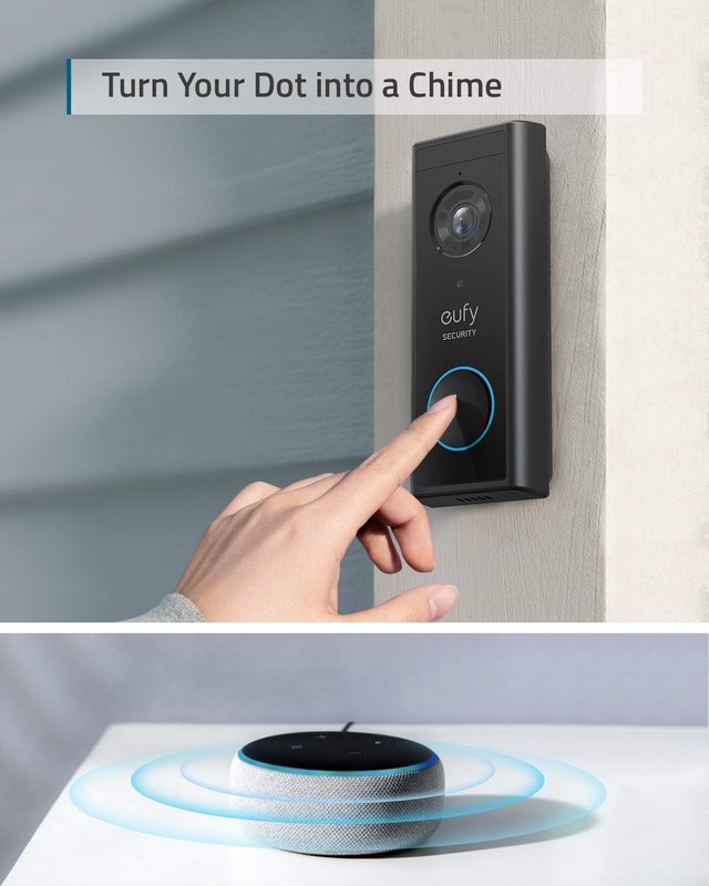 Video Doorbell 2K Battery 180-Day Built-in Storage No Fees gallery