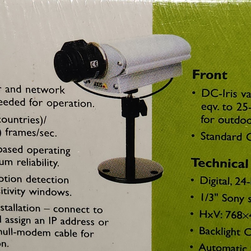 Axis Communication 2120 Network Camera IP Surveillance with Web Server. ..New... gallery
