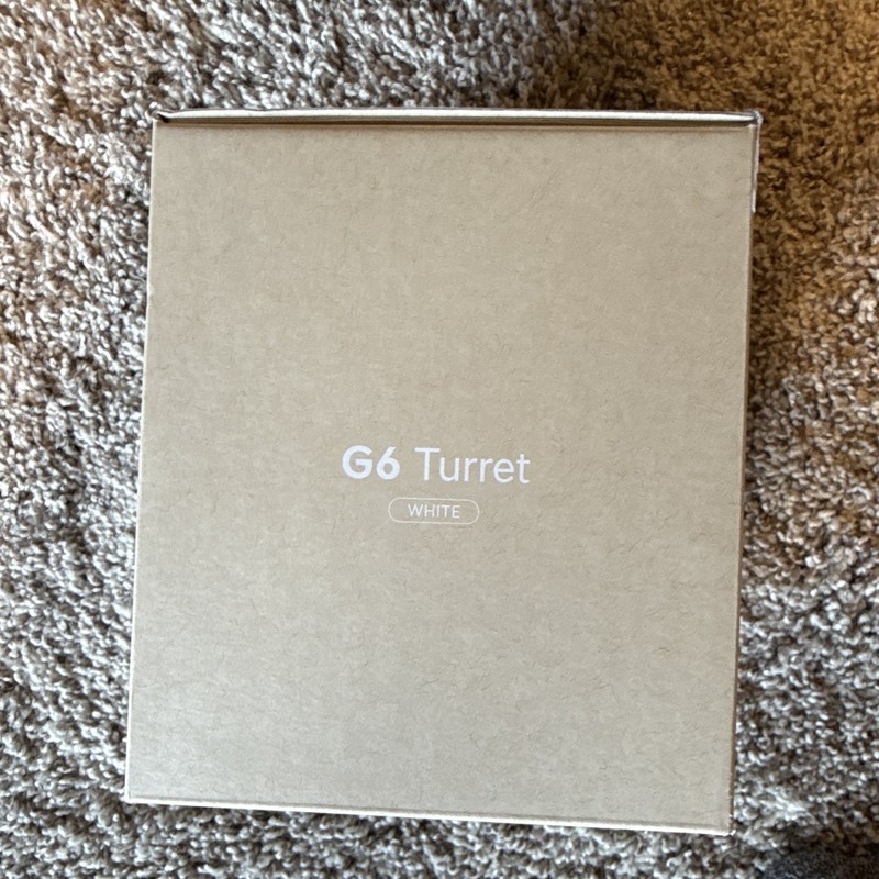 NEW Ubiquiti Networks G6 Turret White Wired POE IP/Network Color Security Camera gallery