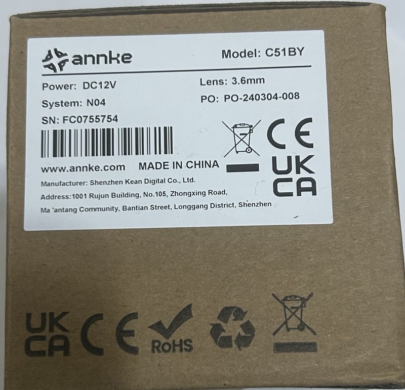 Annke C51BY Security Camera