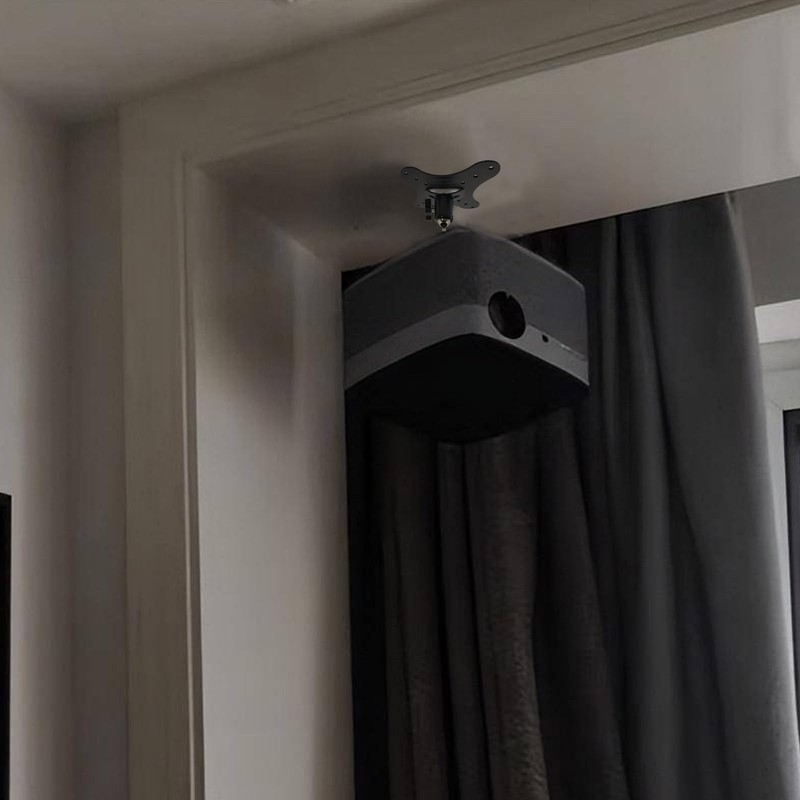 Vertically Mounted Projector Bracket Universal Wall Ceiling 1/4 Screw 360 90 gallery