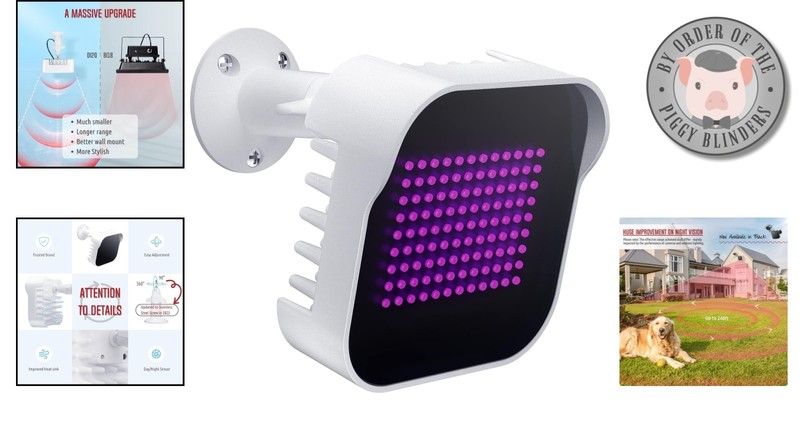 DI20 Compact Infrared Illuminator with Adjustable Mount for Clear Night Vision gallery