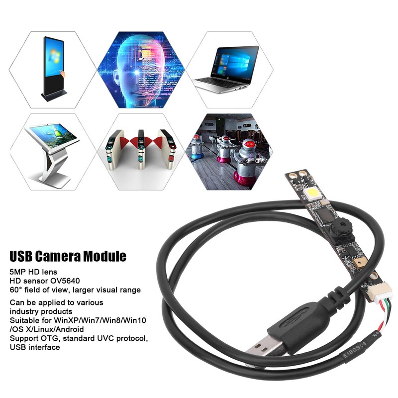 Camera Module HD USB Interface HBV-1825 FF For XP/7/8/10/OS X/ gallery