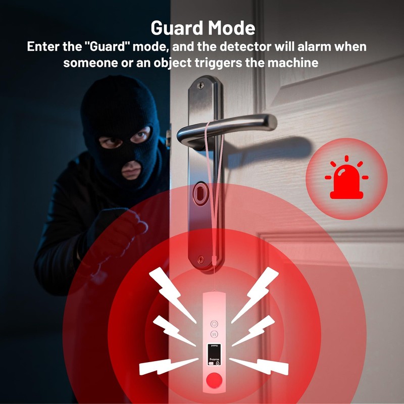Hidden Camera Detector, 6-in-1 Anti-Spy Camera Finder w/LED Screen, GPS Track... gallery