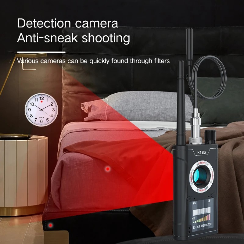 Professional Hidden Camera Detector - Wireless Signal & Infrared Detection gallery