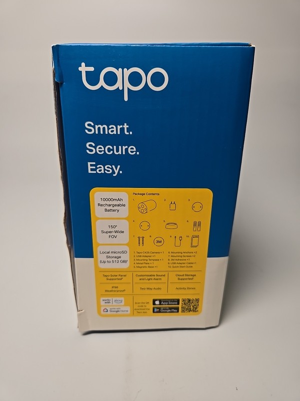 Tapo Wire-Free MagCam, Wireless 2K Battery Powered Smart Security Camera gallery