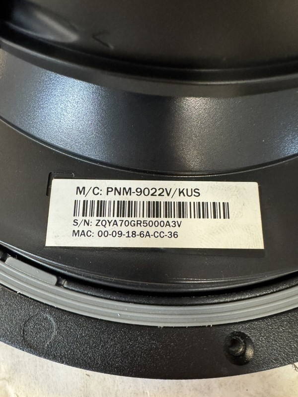 Hanwha Wisenet PNM-9022V/KUS Used 8.3mp Outdoor / Indoor Dome Camera with Mounts gallery