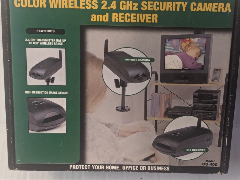 Home Sentinel Color Wireless 2 4 Ghz Security Camera& Reciever gallery