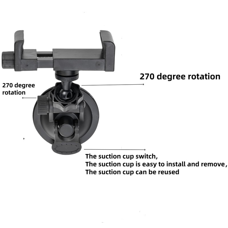 Window Mount for Security Camera,Rotating Suction Mount Bracket,Compatible wi... gallery
