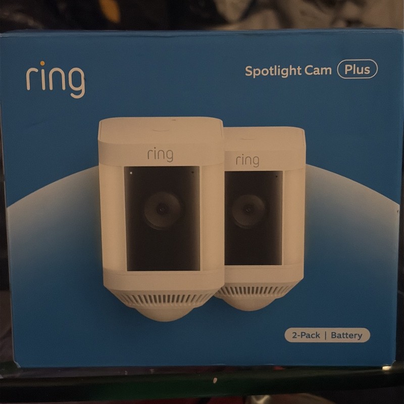 Ring Doorbell Camera Pro And Ring Spotlight Cam Plus Battery 2 Pack 2025 Combo gallery