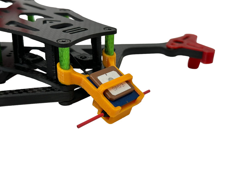 SAM-M8Q GPS Module Standoff Mount w/ RP1 (3D Print Only)
