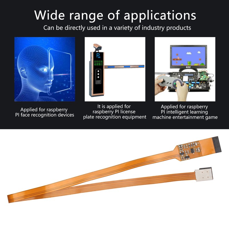 HBV‑ZERO‑V3.0 Camera Module 5MP 30cm Cable 69.1°Field Angle Fit For Pi ZERO gallery