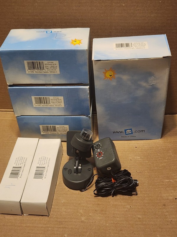 5-Pack Wireless Camera 2.4GHz Indoor/Outdoor Home Security Surveillance X10 Lot gallery
