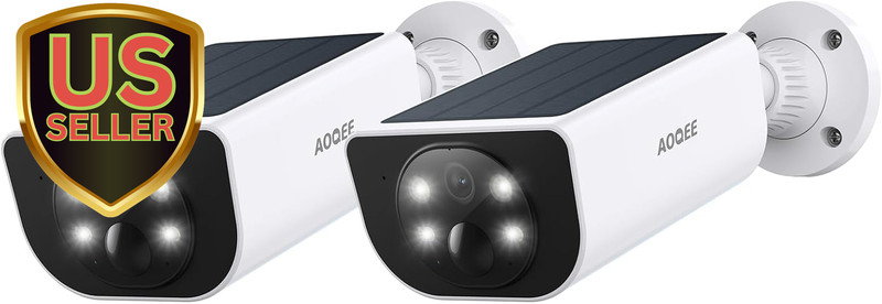 Security Cameras Wireless Outdoor-2.4Ghz Wifi Home Security Cameras with Buil... gallery