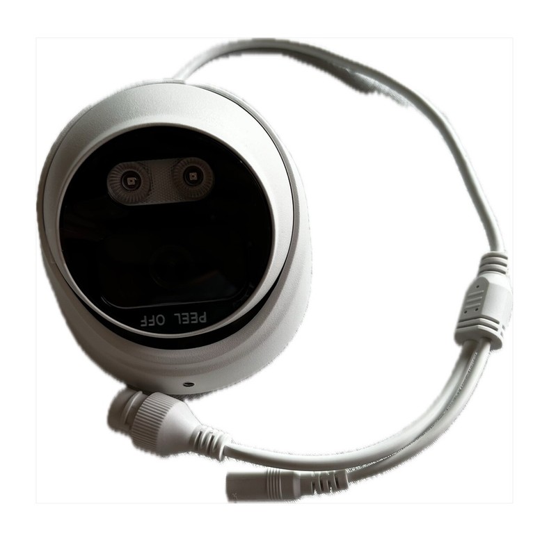 IP Camera 5MP Dome New Night Vision White And Microphone