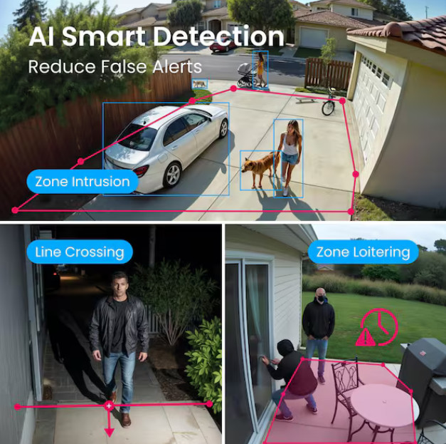 REOLINK 4K+ 12MP Add-On or Stand Alone PoE Hardwired Outdoor Dome Security Camer gallery
