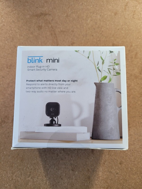 Blink Mini Indoor Plug-In HD Smart Security Camera BCM00300UB gallery