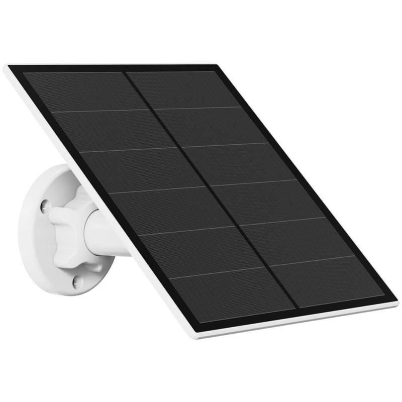 Solar Panel Charger for Security Camera, Waterproof