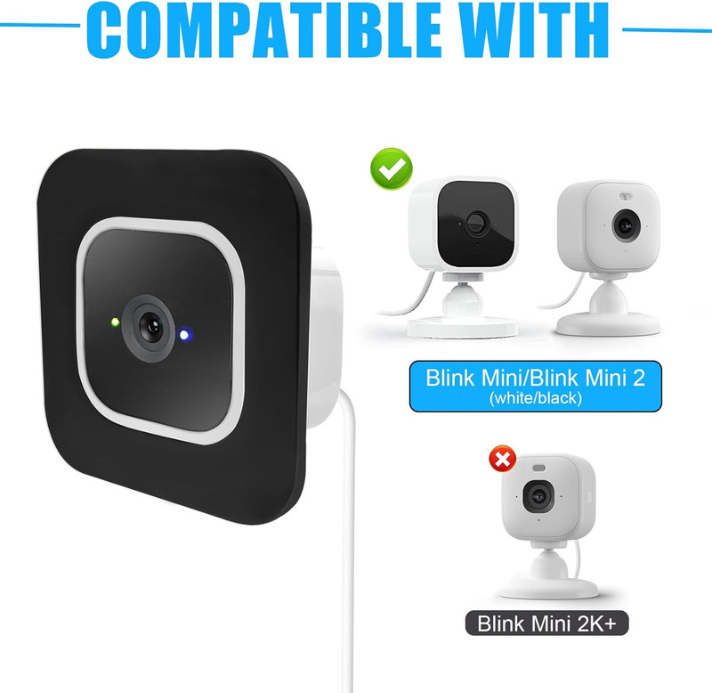 2 Pack Window Mount Compatible with Blink 2/1 Mini Indoor, Secured Camera Glass gallery