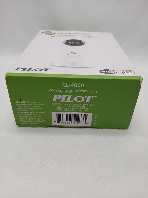 Pilot Guardcam WiFi/IP Video Security Camera CL 4000 Baby Home Pets Tested Works gallery