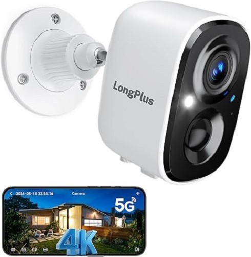 Camara De Seguridad Inalambrica Với Bateria Y Vision Nocturna A Color Pro