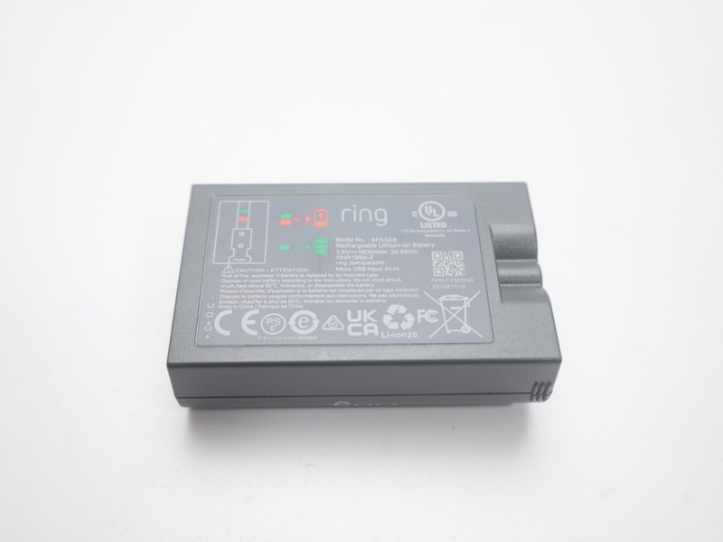 Ring Rechargeable Battery Pack & Charger Cable For Ring Video Door Bell gallery